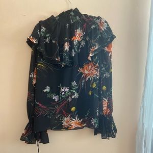 H&M floral blouse